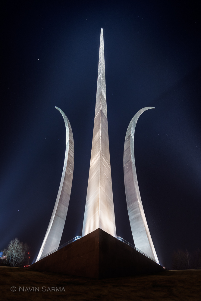 Air Force Memorial Under the Stars – NAVIN SARMA